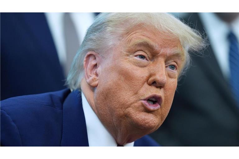 Der US-Präsident deutet einen Kurswechsel in seiner Migrationspolitik an. (Archivbild)