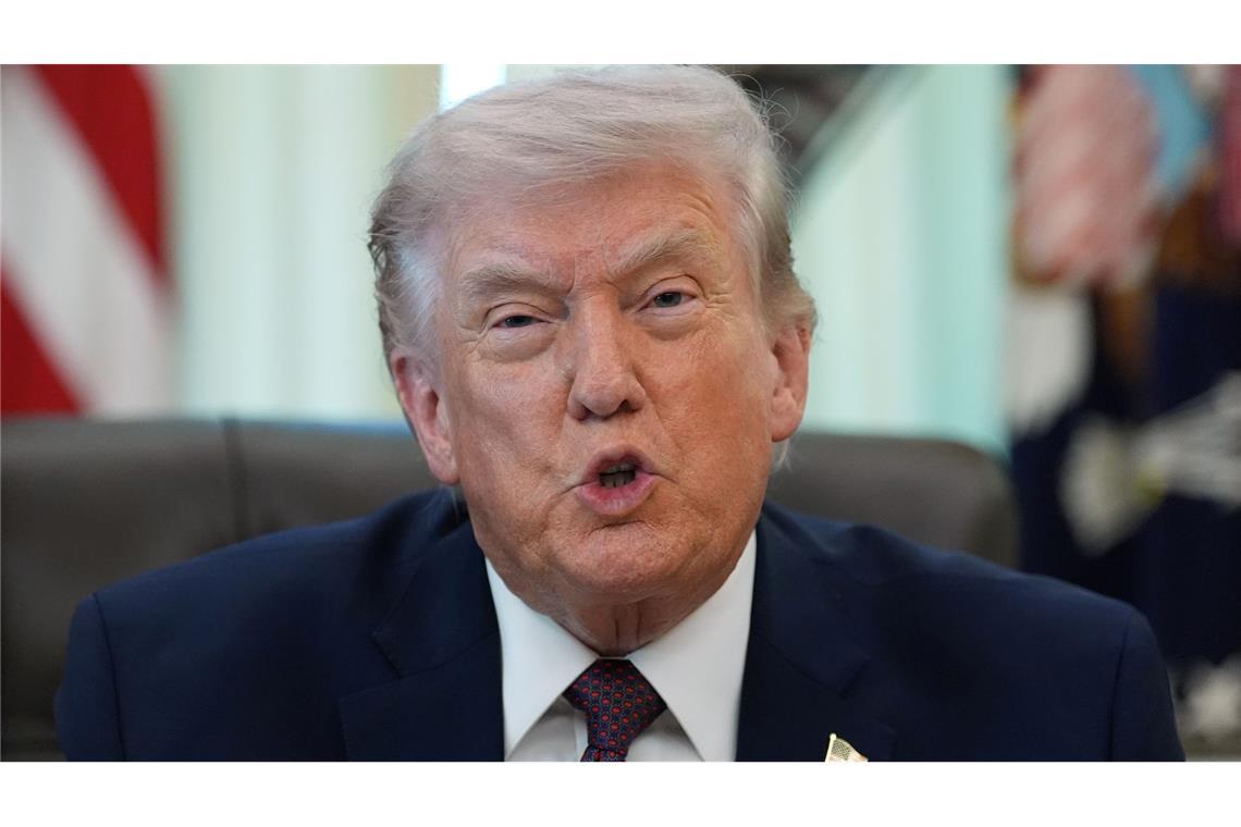 Der US-Präsident hat mit den "Artemis 2"-Astronauten gesprochen. (Archivbild)