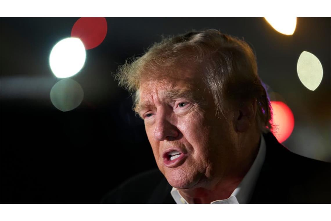Der US-Präsident hatte zuvor ohne Angabe von Gründen Zweifel an der Legitimität des Wahlergebnisses angemeldet und sich damit auf Bolsonaros Seite geschlagen. (Archivbild)