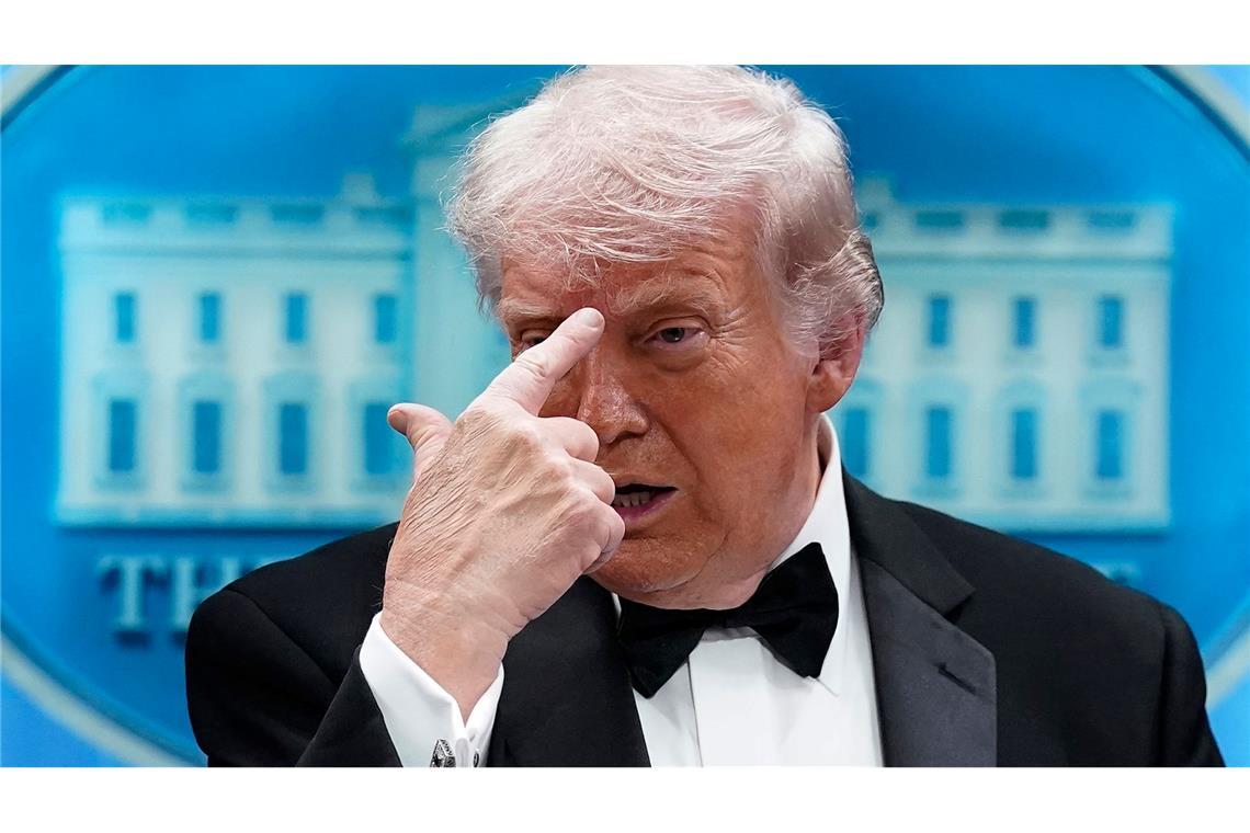 Der US-Präsident und die Verschwörungserzählungen: Immer wieder wird spekuliert.