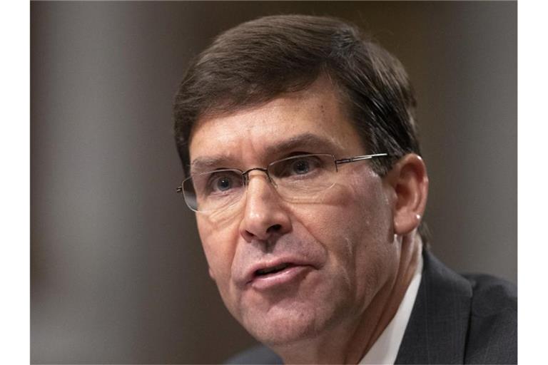 Der US-Senat hat Mark Esper als neuen Verteidigungsminister im Kabinett von Trump bestätigt. Foto: Manuel Balce Ceneta/AP