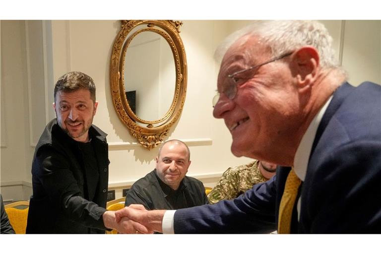 Der US-Sondergesandte Keith Kellogg wird zu weiteren Gesprächen in der ukrainischen Hauptstadt Kiew erwartet. (Archivbild)