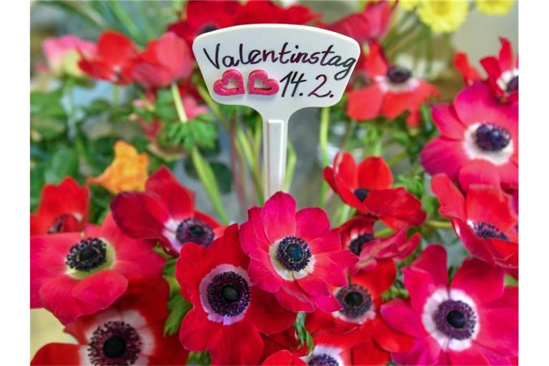 Der Valentinstag am 14. Februar wird in diesem Jahr wegen der Corona-Pandemie anders begangen werden müssen. Foto: Patrick Pleul/dpa-Zentralbild/dpa