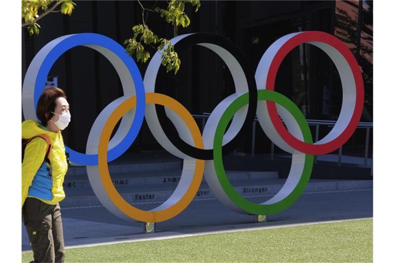 Der Verein Athleten Deutschland hat in der Debatte um die Sommerspiele in Tokio den Druck auf die Olympia-Macher und das IOC erhöht. Foto: Koji Sasahara/AP/dpa