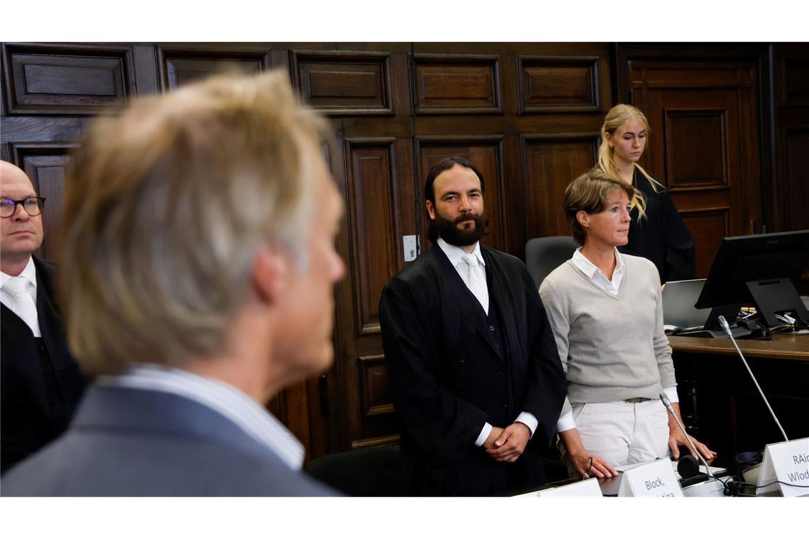 Der Verteidiger von Christina Block wies die Vorwürfe der Nebenklage zurück.