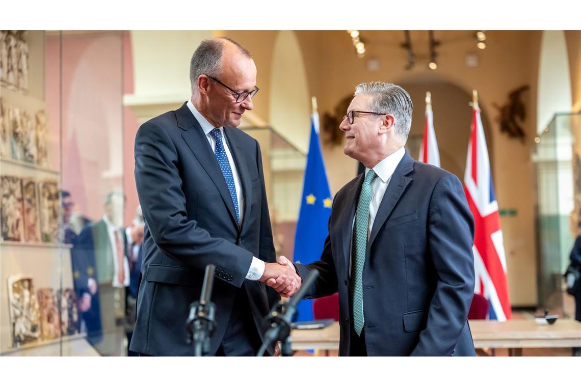 Deutsch-britisches Freundschaftsabkommen unterzeichnet