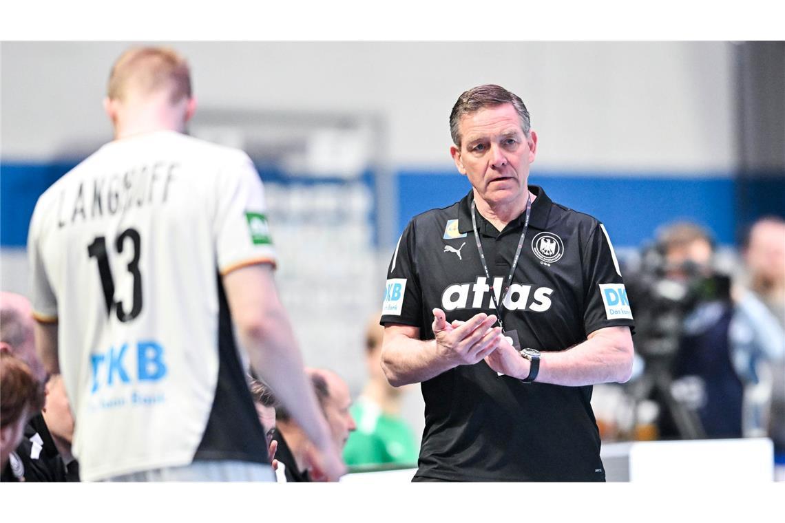 Der Vertrag von Bundestrainer Alfred Gislason läuft bis nach der Heim-WM.