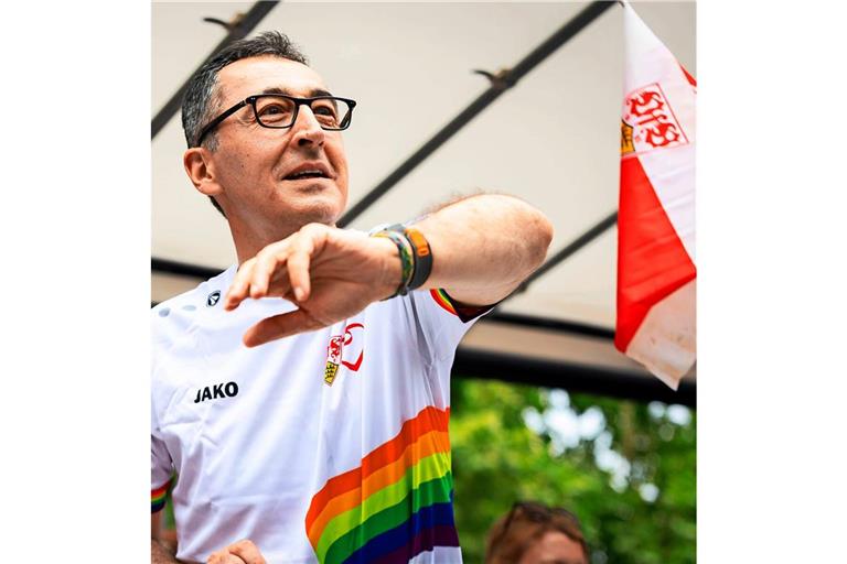 Der VfB Stuttgart ist sein Herzensclub: Cem Özdemir (hier