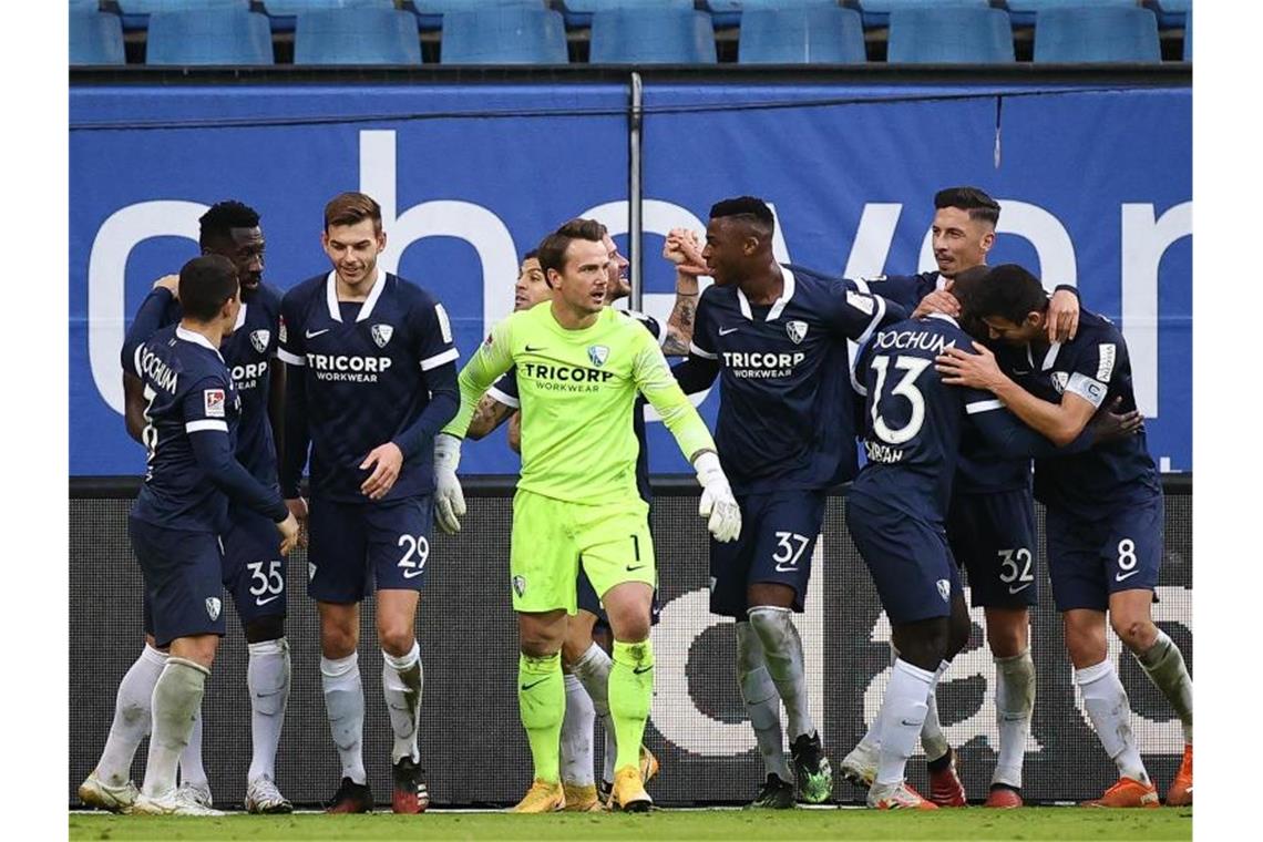 Der VfL Bochum fügte dem HSV die erste Saisonniederlage bei. Foto: Christian Charisius/dpa