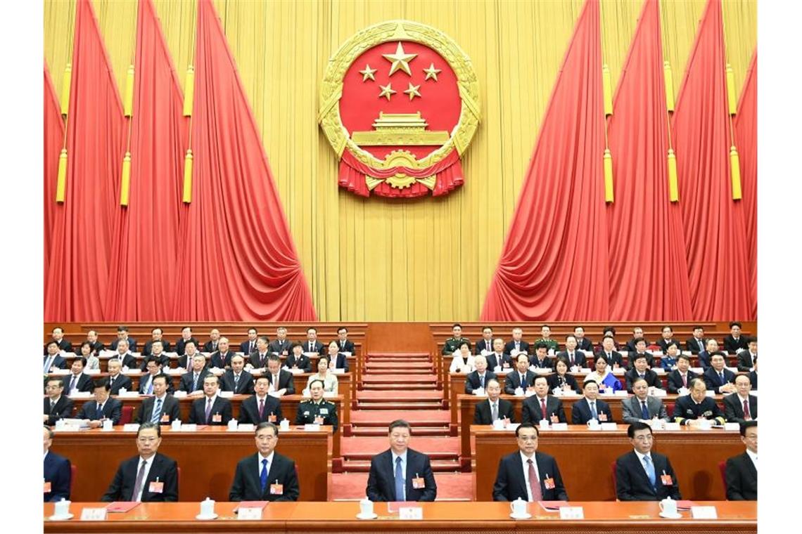 Chinas Volkskongress startet am 22. Mai Der Volkskongress in China soll nun am 22. Mai starten. Foto: Xie Huanchi/Xinhua/dpa