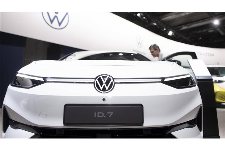 Der Volkswagen ID.7 war  im ersten Quartal der ID.7 eines der beliebtesten E-Modelle.