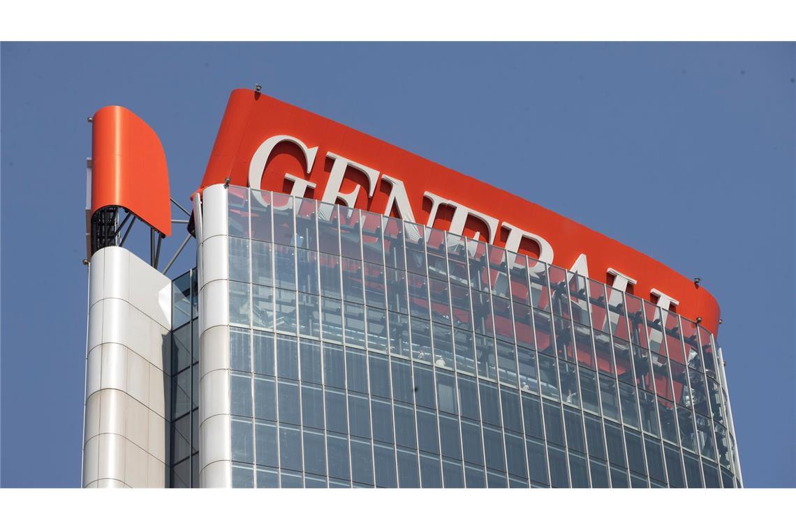 Generali-Schild auf Mailänder Wolkenkratzer stürzt ein Der Vorfall ereignete sich am frühen Morgen gegen 6.30 Uhr auf dem sogenannten Hadid-Turm - oder "lo Storto" ("der Krumme").