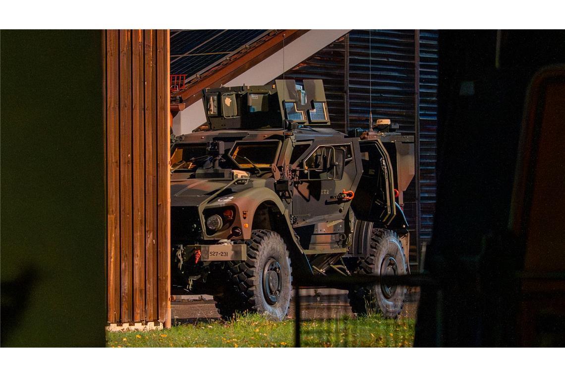 Der Vorfall ging glimpflich aus, der Soldat wurde nur leicht verletzt.