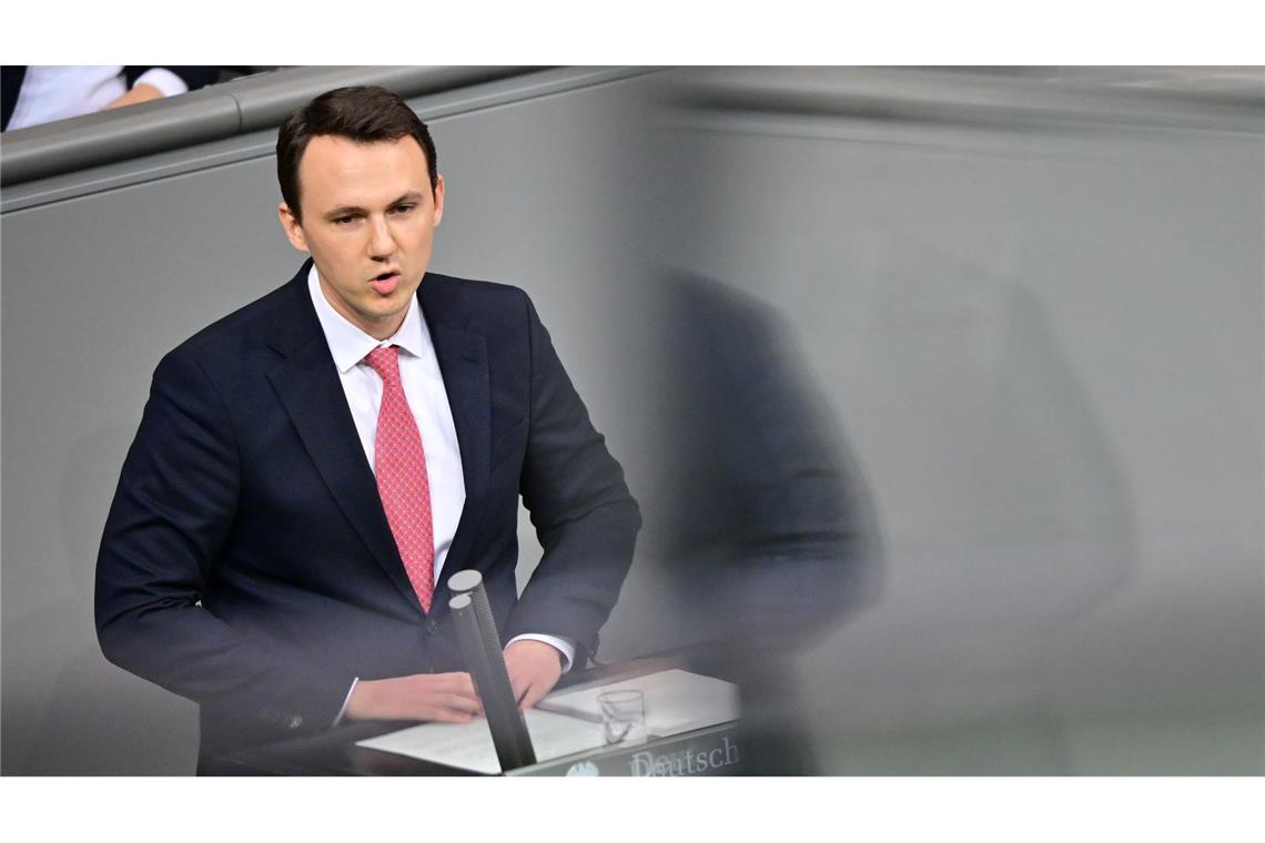 Der Vorsitzende der Jungen Gruppe der Union, Pascal Reddig (CDU), hat sich kritisch zum Rentenpaket positioniert, das aus seiner Sicht gegen die Prinzipien der Generationengerechtigkeit verstößt. (Archivfoto)