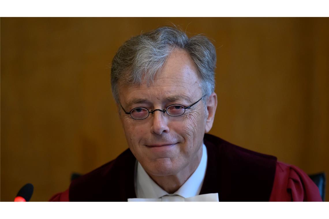 Bundesgericht verhandelt über Zukunft von "Compact"-Magazin Der Vorsitzende des 6. Senats, Ingo Kraft.