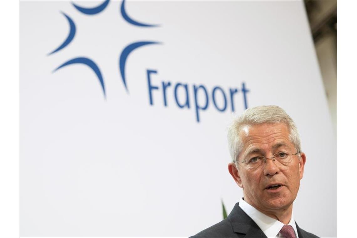 Der Vorstandsvorsitzende der Fraport AG, Stefan Schulte. Foto: Andreas Arnold/dpa