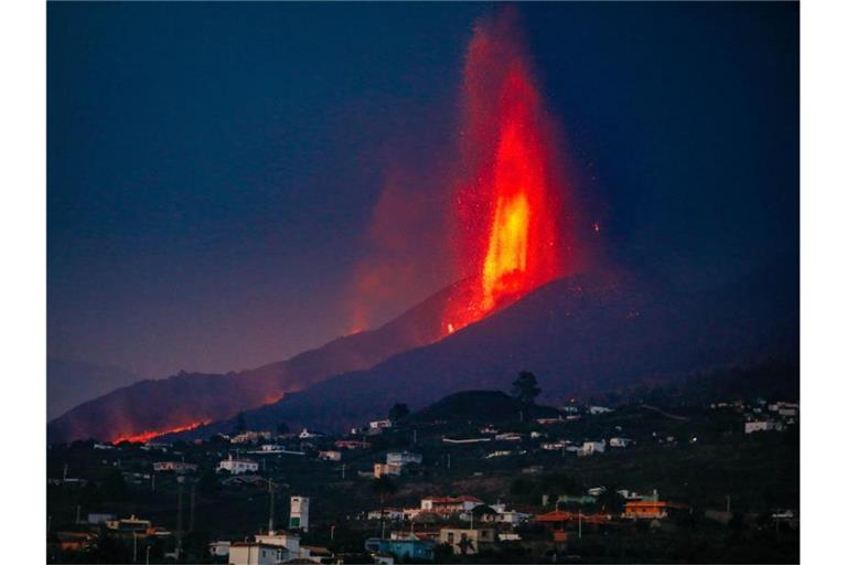 Der Vulkan auf La Palma war nur kurz verstummt. Foto: Kike Rincón/EUROPA PRESS/dpa
