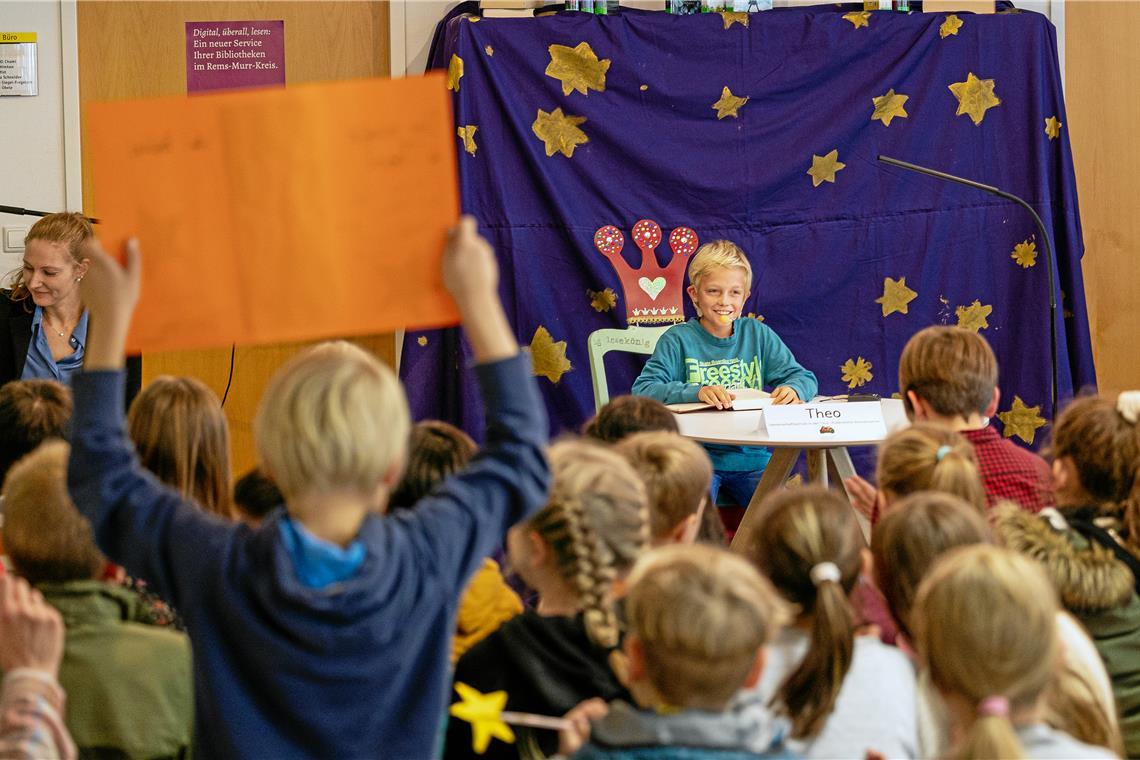 In Backnang startet die Literatour Der Wettbewerb um den Backnanger Lesekönig ist auch in diesem Jahr wieder Bestandteil des Programms. Archivfoto: Alexander Becher