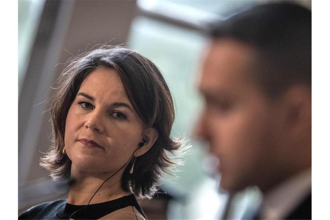 Berlin und Rom: Kooperation bei Migration, Klima und Corona „Der wichtigste Hebel, den wir als Europäer haben, ist unsere Einigkeit“, sagte Baerbock nach Beratungen mit ihrem italienischen Amtskollegen Luigi Di Maio in Rom. Foto: Oliver Weiken/dpa