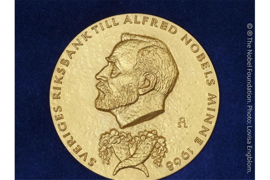 Der Wirtschaftsnobelpreis wird seit Ende der 1960er Jahre von der schwedischen Reichsbank gestiftet. Foto: Lovisa Engblom/The Nobel Foundation/dpa