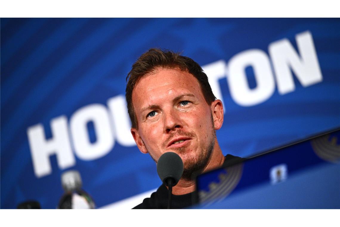 Der WM-Auftakt gegen Curaçao ist für Julian Nagelsmann angesichts der klaren Rollenverteilung wie ein DFB-Pokalspiel.