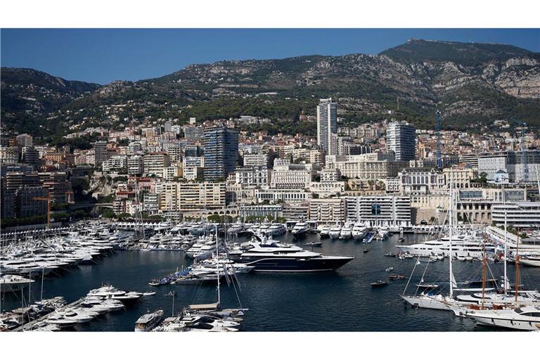 Der Yachthafen in Monaco.