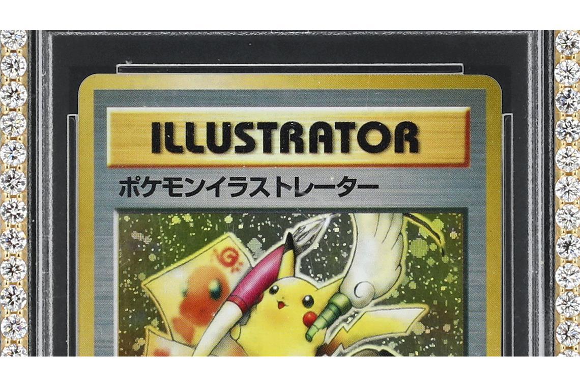 Der Youtuber und Wrestler Logan Paul ließ die Karte versteigern.