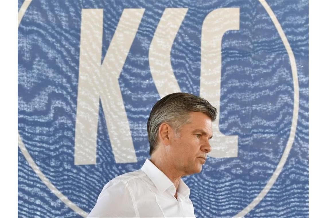 Wellenreuther-Rücktritt: Eichner fordert Fokus auf Sport Der zurückgetretene KSC-Präsident Ingo Wellenreuther. Foto: Thomas Kienzle/dpa/Archivbild