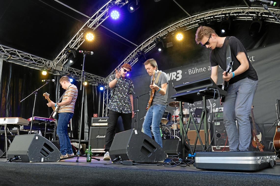 Die Gewinner des Backnanger Nachwuchsfestivals stehen fest Der zweite Preis des Nachwuchsfestivals, dotiert mit 500 Euro, ging an Xylospongium.