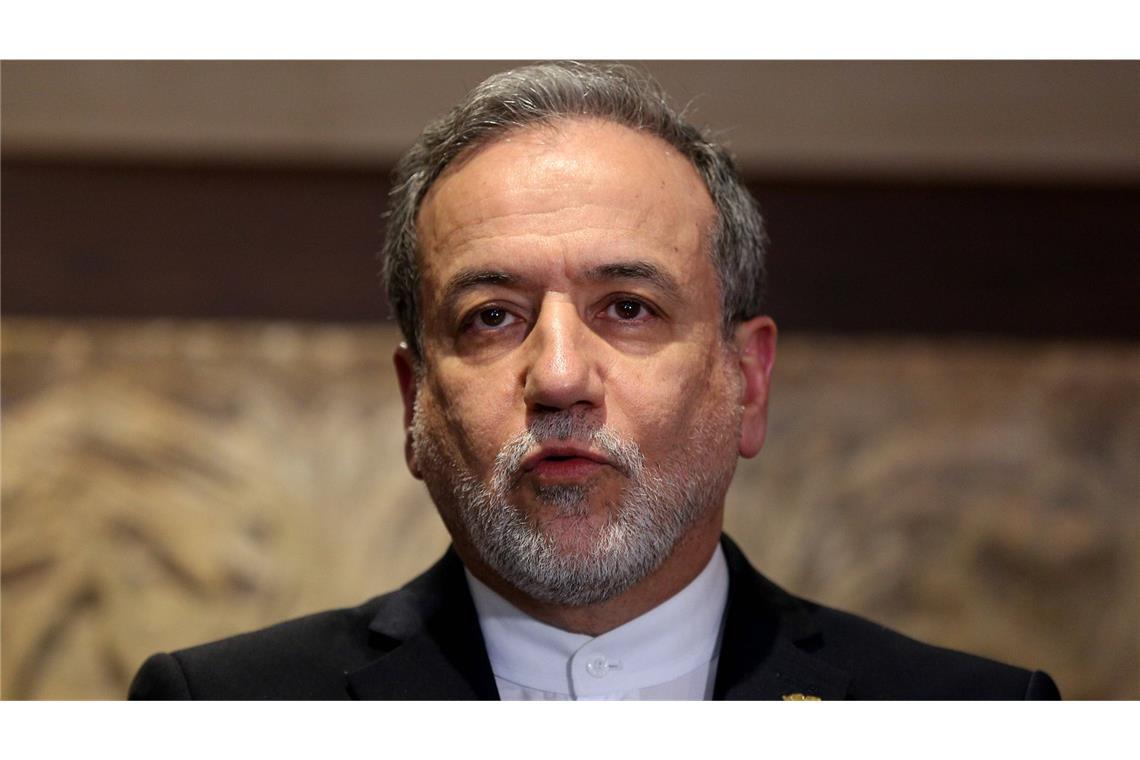 Derzeit nicht gut auf viele europäische Regierungen zu sprechen: Irans Außenminister Abbas Araghtschi (Archivbild).