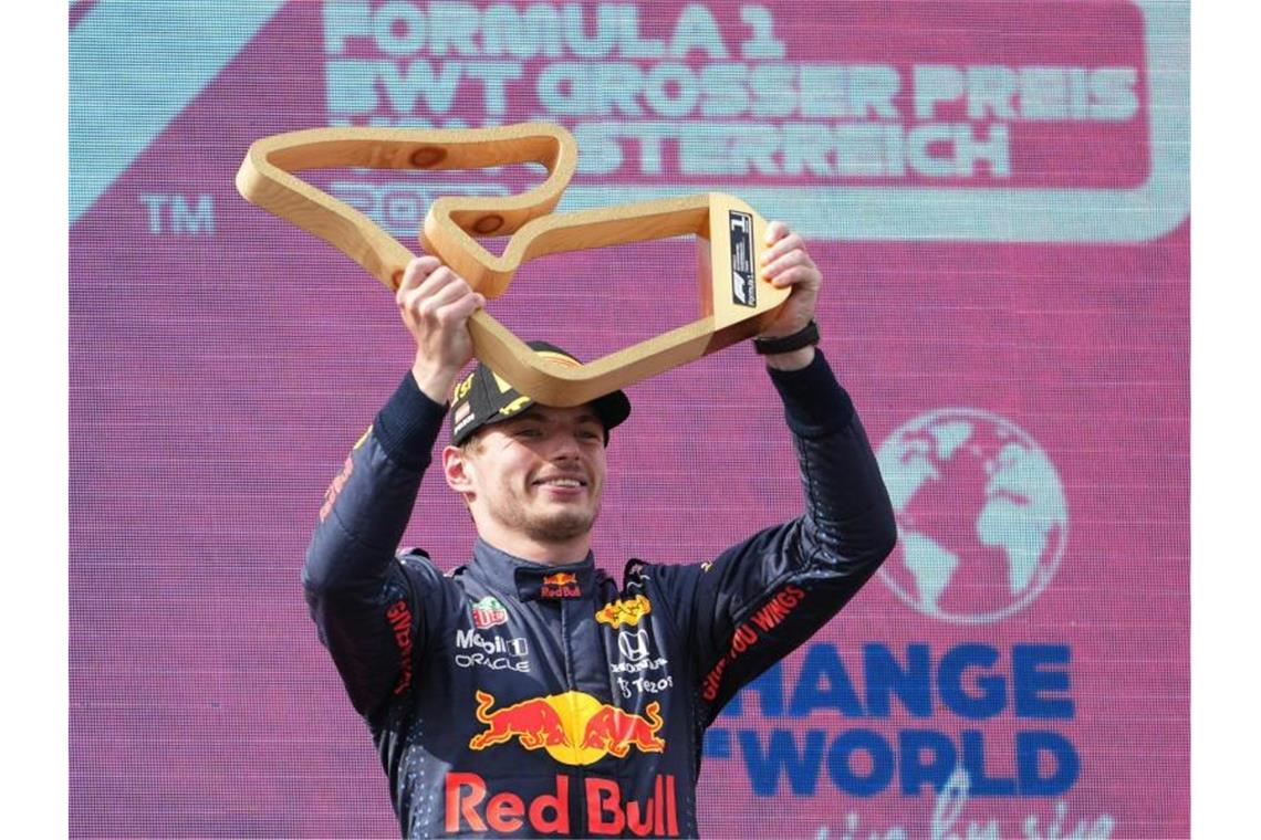 Das sind die Lehren aus dem Großen Preis von Österreich Derzeit nicht zu stoppen: Max Verstappen vom Team Red Bull Racing. Foto: Georg Hochmuth/APA/dpa