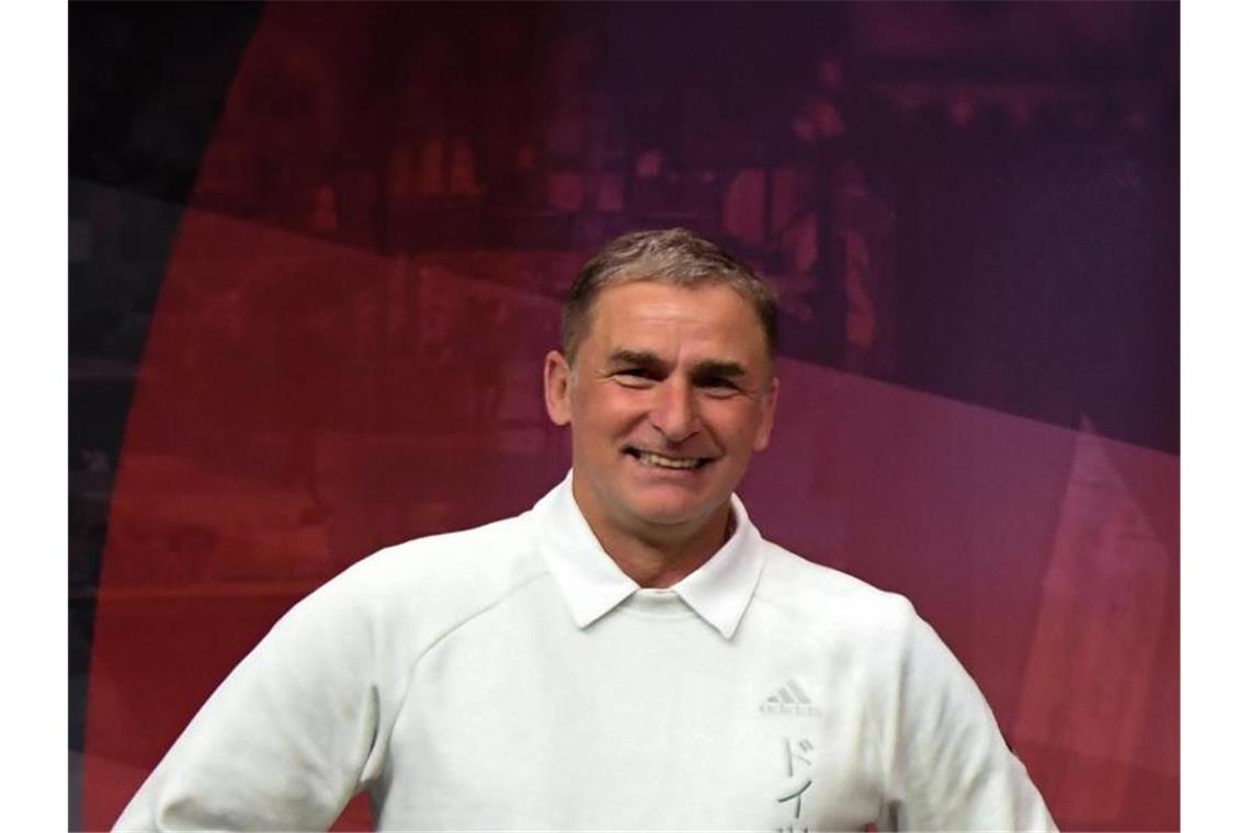 „Willkommen, Stefan Kuntz“: U21-Coach geht in die Türkei Designierter Trainer der türkischen Fußball-Nationalmannschaft: Stefan Kuntz. Foto: Ina Fassbender/AFP POOL/dpa