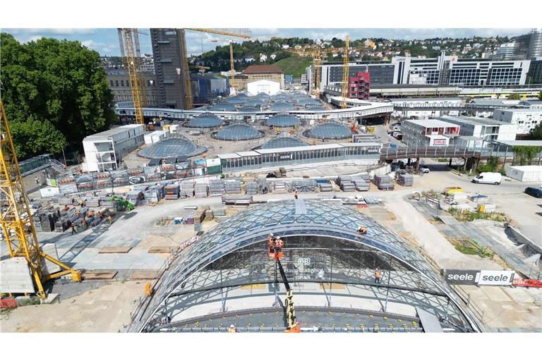 Deutlich teurer als zu Beginn geplant: Das Bahnprojekt Stuttgart 21. (Archivbild)