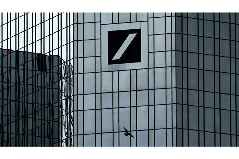 Deutsche-Bank-Logo in Frankfurt