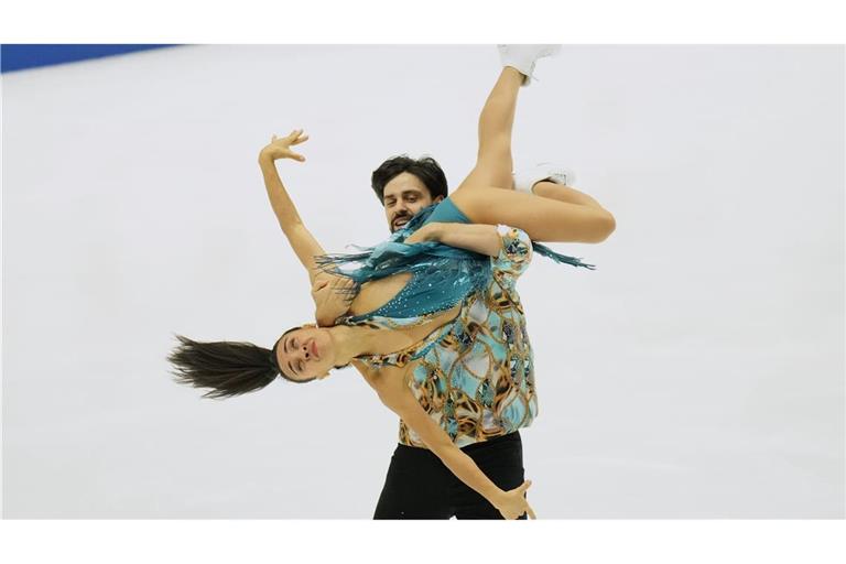 Deutsche Eistänzer beim ISU Grand Prix in Japan: Janse Van Rensburg und Steffan auf dem Eis