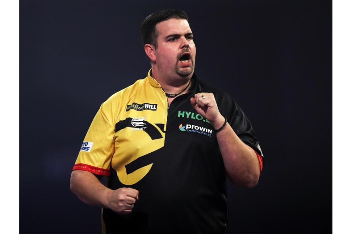 Mit zahlreichen Top-Profis: Darts-Team-WM startet in Jena Deutscher Hoffnungsträger bei der Darts-WM in Jena: Gabriel Clemens. Foto: Kieran Cleeves/PA Wire/dpa