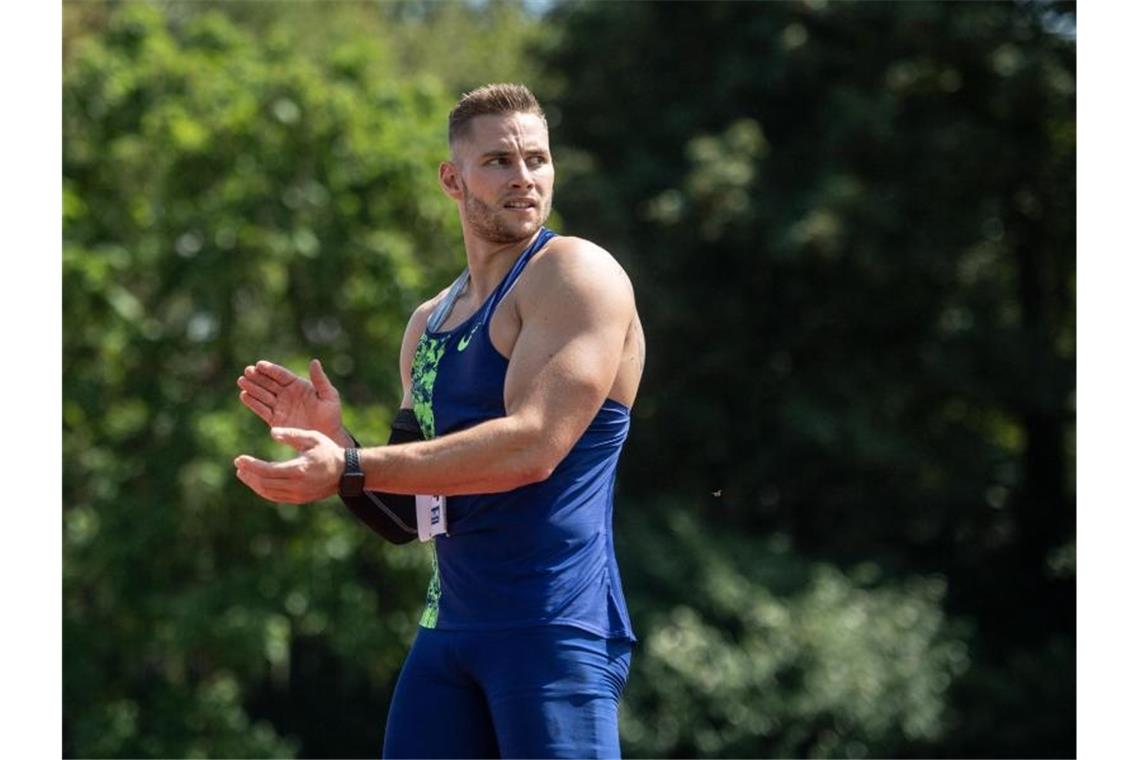 Vetter & Co.: Wenn jetzt Leichtathletik-EM wäre Deutsches Sperrwurf-Ass: Johannes Vetter. Foto: Bernd Thissen/dpa