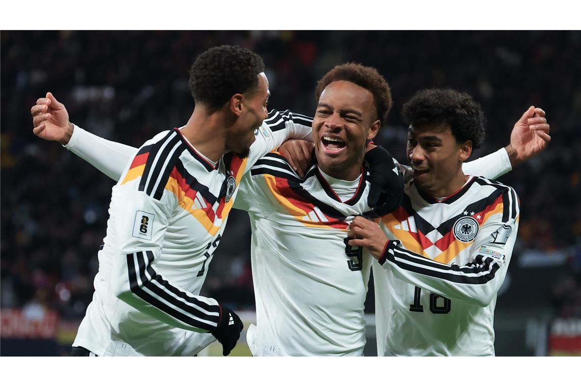 Deutschland gewann mit 6:0. In der Bildergalerie lesen Sie die Einzelkritik.