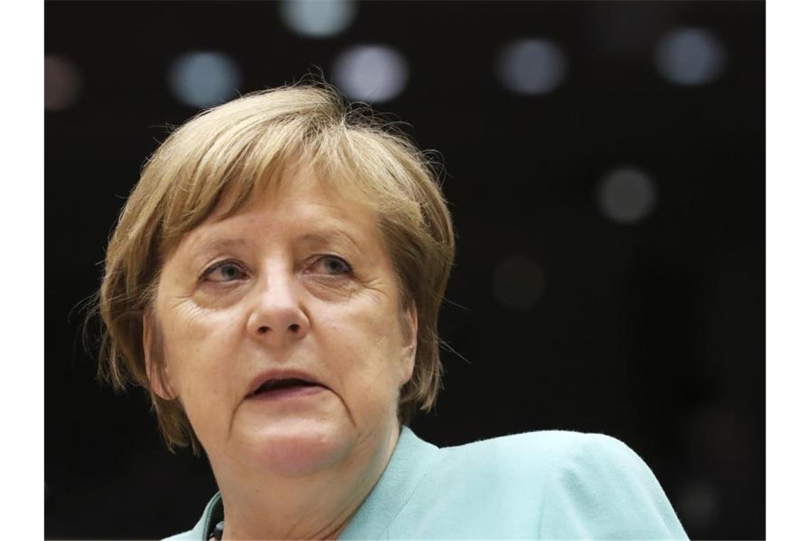 Merkel trifft Rutte: Ruf nach Reformen in der Corona-Krise Deutschland hat bis zum Jahresende die EU-Ratspräsidentschaft - keine leichte Aufgabe in Zeiten der Corona-Krise. Foto: Yves Herman/Reuters Pool/AP/dpa