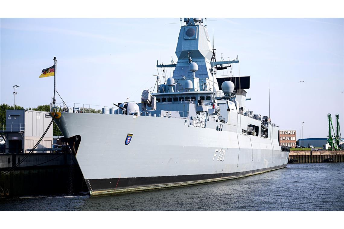 Deutschland stellt derzeit kein Schiff für die Operation "Aspides" - von Februar bis April 2024 war allerdings die Fregatte "Hessen" im Einsatz.   (Archivbild)