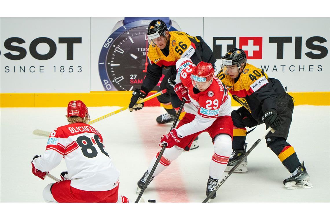 Grubauer reicht nicht: DEB-Team verpasst Viertelfinale Deutschland und Dänemark lieferten sich einen Fight um den letzten Viertelfinal-Platz.
