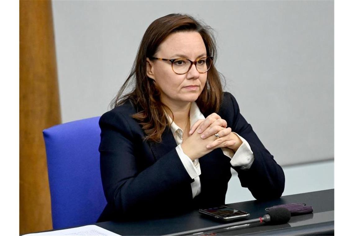 Klima, Corona, Welterbe: G20-Kulturminister beraten in Rom Deutschland wird beim G20-Kulturministertreffen von der Staatsministerin für Internationale Kulturpolitik, Michelle Müntefering, vertreten (Archivbild). Foto: Britta Pedersen/dpa-Zentralbild/dpa