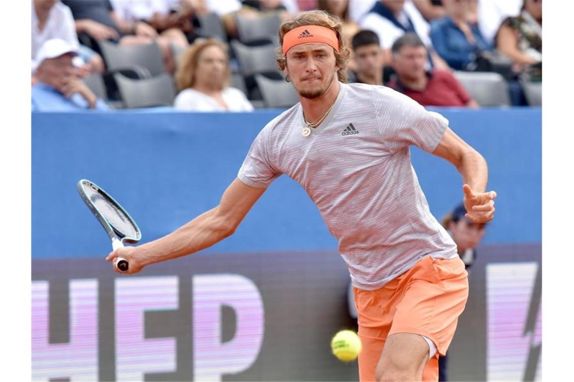 Deutschlands bester Tennisprofi, Alexander Zverev, war bei der Adria-Tour am Start. Foto: Dino Stanin/Pixsell/XinHua/dpa