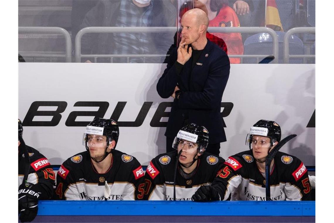 Söderholm vor Abschied? Eishockey-Aufschwung gefährdet Deutschlands Bundestrainer Toni Söderholm könnte vor einem Abschied stehen. Foto: Marius Becker/dpa/Archivbild