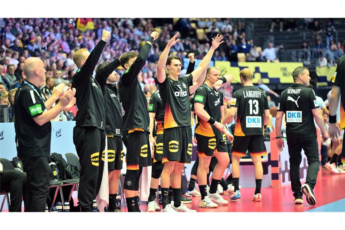 Deutschlands Handballer stehen in der EM-Hauptrunde.
