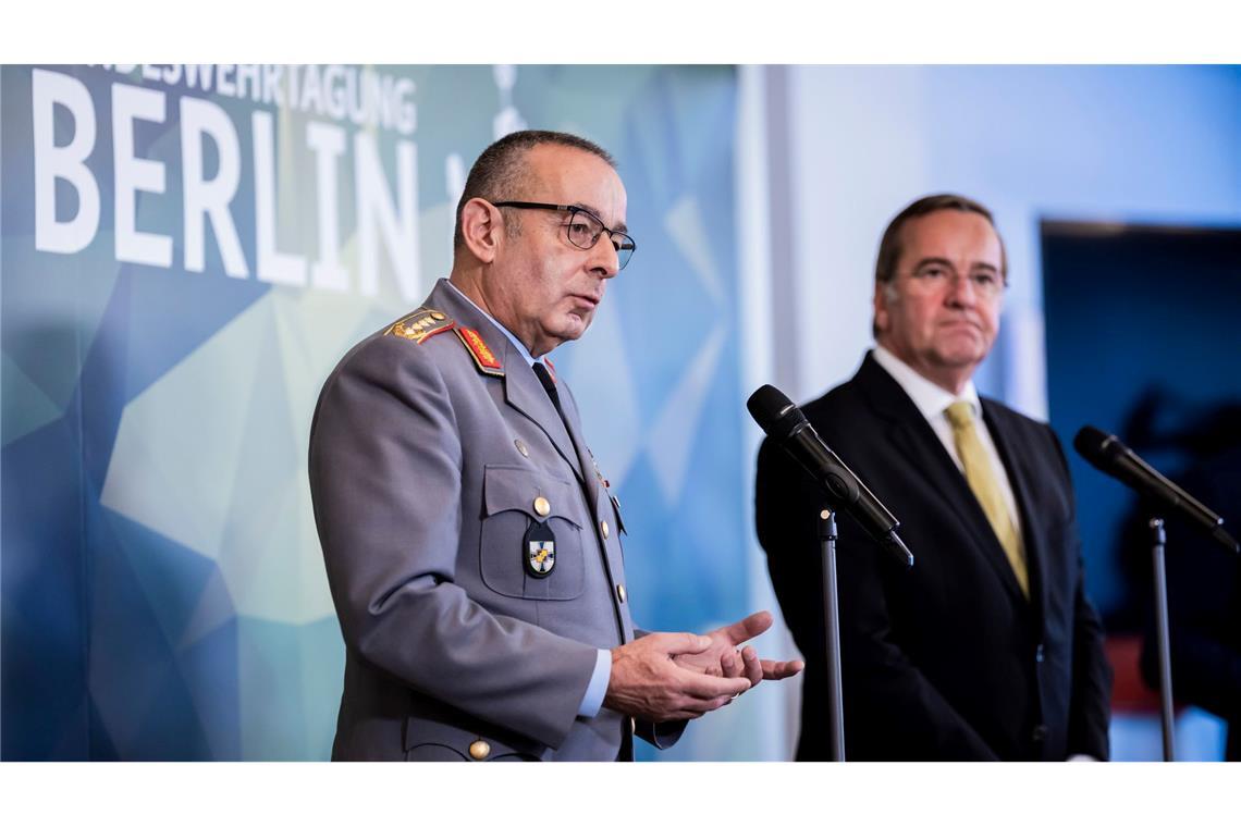 Deutschlands rangöchster Soldat, Generalinspekteur Carsten Breuer, spricht von einer "dämmrigen Übergangszeit".