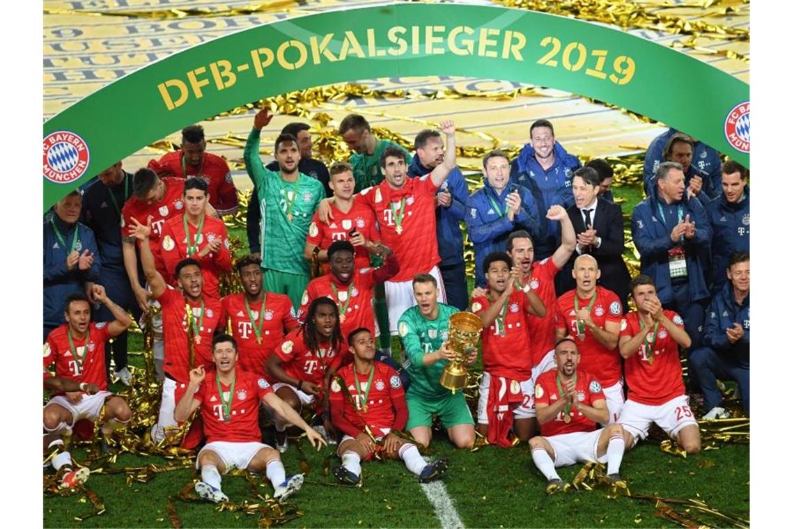 DFB-Pokalsieger 2019: FC Bayern München. Foto: Hendrik Schmidt