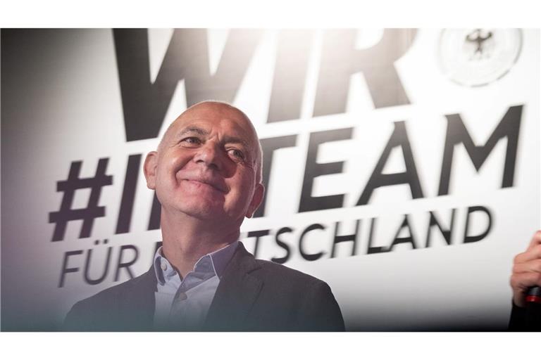 DFB-Präsident Bernd Neuendorf auf EM-Besuch in Zürich
