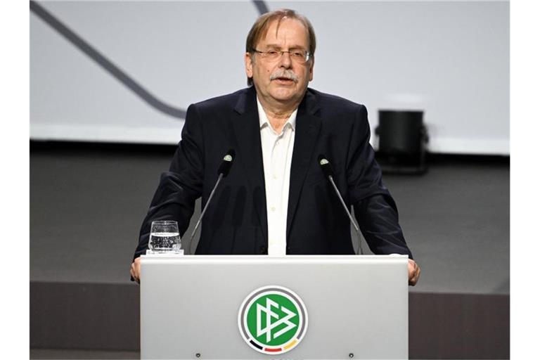 DFB-Vizepräsident Rainer Koch weist die Kritik am DFBV zurück. Foto: Federico Gambarini/dpa