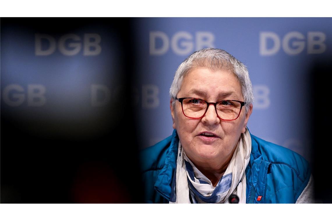 DGB-Vize Elke Hannack fordert mehr Ausbildungsplätze.